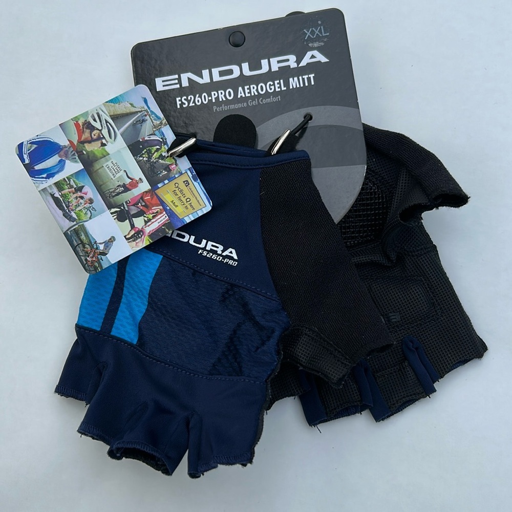 Endura FS260-pro aerogel mitt fingerless cycling‎ glove Sz XXL